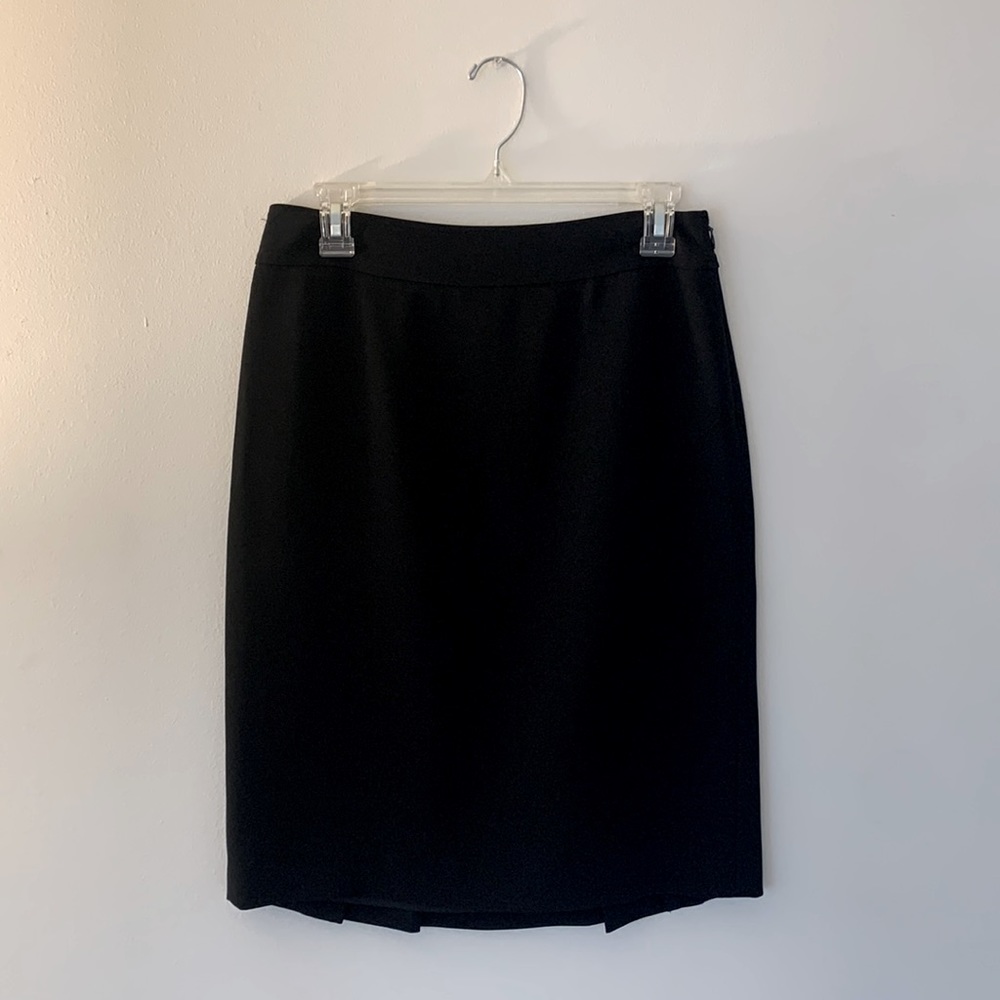 Ann Taylor Flare Skirt (Black)